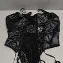 Lilosy Sexy Lace Up Floral Garter Underwire Teddy Bodysuit Lingerie Belt Women Top One Piece, XL