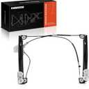 A-Premium Front Left Power Window Regulator Without Motor Compatible with Mini Cooper 2002-2004 (Hatchback), Cooper 2005 (Hatchback/Convertible, to 5/31/05), Front Left Driver Side