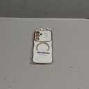 for Samsung Galaxy S25 Plus Case Magnetic,for Women Girls Soft Cute Wave Frame Curly Shape Love Heart Luxury Plating Phone Case Compatible with MagSafe Shockproof Back Cover 6.7"-White