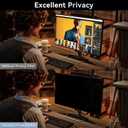 [2024 New] 34 Inch Computer Privacy Screen Filter for 21:9 Widescreen Monitor, Removable Eye Protection Anti Glare Blue Light Filter Privacy Shield, Anti Spy Screen Protector Film 34 in