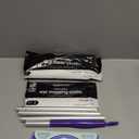 Amazon Basics Wet & Dry Sweeper Kit (1 Sweeper Handle, 7 Heavy Duty Dry Cloths, 3 Wet Floor Cloths) Pack of 1