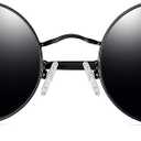 Joopin Hippie Round Sunglasses for Women Men Small Circle Sun Glasses Polarized UV400 Protection