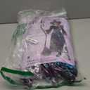 Spooktacular Creations Witch Costume for Girls, Halloween Dress with Broom, Kids Moon Shimmer Witch Set for Wizard Role Play (Large(10-12 yrs), Purple)