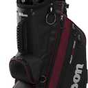 Wilson Deep Red Tour Complete Set with Stand Bag - Men's Righ Hand, Standard