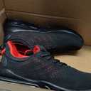 LARNMERN Men Non Slip Work Sneakers Water Resistant Food Service Zapatos Trabajo Antideslizantes Walking Shoes Waterproof Shoes Slip-on (10.5 Wide)