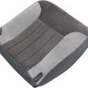 Priprilod Gray Cloth Driver Side Bottom Replacement Seat Cover Compatible with Dodge Ram 1500 2500 3500 SLT 1994 1995 1996 1997