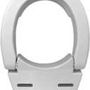Maddak Inc. Maddak Hinged Elevated Toilet Seat, Standard (725711000), White