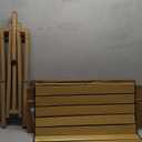 Folding Camping Table, Lightweight Roll-Up Table Aluminum Low Portable Picnic Table with Carrying Bag for Outdoor, Beach, Picnic, Backyards, BBQ and Party, 45.2''D x 23.6''W x 17.3''H (Log Color)