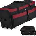 Travelers Club 36" Asgard 3-Wheel Rolling Duffel Bag