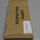 Halloween Decorations Indoor, Set of 3 Primitive Halloween Ghosts with Witch Hat Bat on Wooden Stand Spooky Halloween Table Decor Table Centerpieces, Tiered Tray Decor, Shelves Mantels