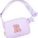 Birthday Gifts for 4 5 6 7 8 9 10 11 12 13 Year Old Girls,Gifts for Teens Kids Daughter Sister Her,Two Way Zipper Crossbody Bag Fanny Pack Belt Bag Cute Trendy Stuff - Lavender,R