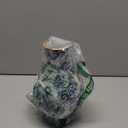 9in Blue and White Chinoiserie vase - Vintage Ceramic Flower vase with Antique Design, Perfect for centerpieces or Kitchen Accents.Chinoiserie Porcelain Decor