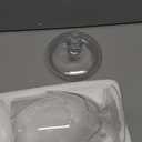 Elements Clear Glass Apothecary Jars with Lids, Set of 3 - Decorative Storage Jars for Home, Kitchen, Bathroom - 10, 9.5, 8.5 Inch Handcrafted Display Jar Set