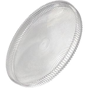 Round Glass Serving Trays, Modern Tray Decoration, 10 Inches Diameter Glass Tray, Home Decoration,Serving Platter,Round Food Platter