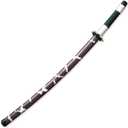 Sword fort Metal Demon Sword 104cm/41inchs,Stainless Steel, Hashira Pillar and Protagonist Katana for Anime Cosplay, Anime Original Textures, Multiple Styles to Choose from