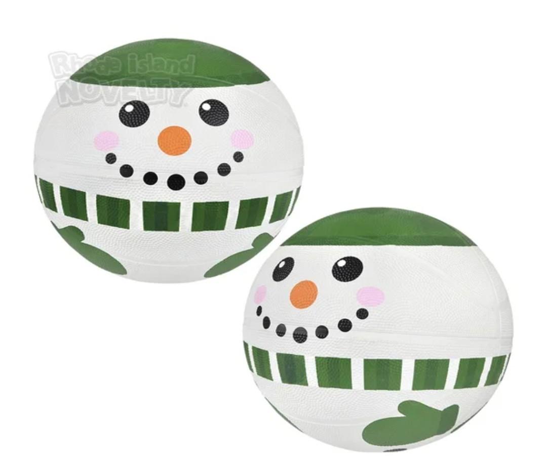 Snowman Regulation Basketball 9.5",Pack Of 2