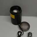 SHARDOR Electric Super Silent Blade Coffee Grinder, Timed Grind Control Rotary Knob, Adjustable Coarse to Fine for Coffee Beans, Spices & Herbs, Black