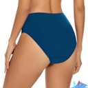 Period Swimwear Leakproof Menstrual Bikini Waterproof Bottom UPF 50+ Swim Brief Light Flow - Teens Girls Women S
