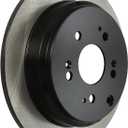 Centric Premium 120.40065 Automotive Replacement Rear Brake Rotor Fits Select 2005-2010 Honda Odyssey