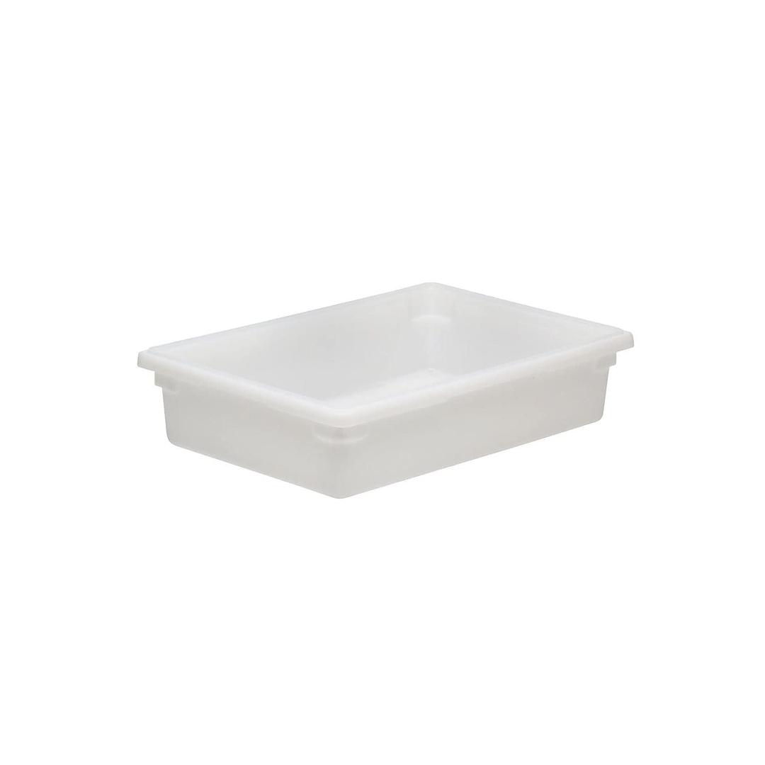 Cambro 18266P148, 8.75 Gal White Polycarbonate Food Storage Boxes, White (78575)