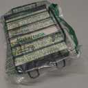 Moforoco 3-Pack Shower Caddy Basket Shelf with Soap Holder, No Drilling Traceless Adhesive Shower Wall Shelves, Rustproof Black Bathroom Shower Storage Organizer