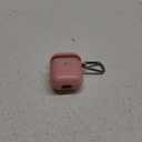 JETech Case Cover for AirPods (1st & 2nd Generation), PC and TPU, Protective Skin with Keychain (Pink)