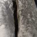 Brookstone Oversized Electric Heated Throw - Heated Blankets - 4 Heat Settings, 4-Hour Auto Shut Off, 100% Polyester, 50"x60" - Slate Grey