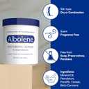 Albolene Moisturizing Cleanser & Makeup Remover Balm - Fragrance-Free Facial Cream for Cleansing & Hydration - Multi-Use Skincare for All Skin Types - No Harsh Chemicals - 12 oz (Pack of 1)
