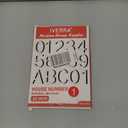 10 Inch White Metal House Number, Modern Outdoors Address House Number, Door Mailbox Decoration Sign, Metal Home Address Numbers and Letters, Large Visible Scene Signs(1)