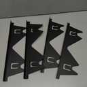 4Pcs Stainless Steel Stove Counter Gap Cover, Adjustable Stove Gap Filler Cover, 13.8 to 27.6in Extendable Kitchen Stove Gap Guard with Smooth Edges for Oven Countertop