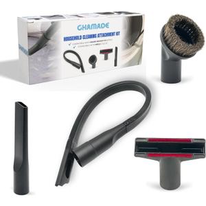 For Miele 35mm Vacuum Attachment Kit for Miele C1 C2 C3 Canister Vacuums  Horsehair Dusting Brush, Crevice Tool, Upholstery Tool, Flexible Hose Extension  Vacuum Cleaning Accessories for Home & Car
