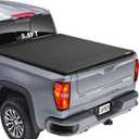 CAPSER Silverado 1500 5.8FT Soft Tri Fold Tonneau Cover Fits 2019-2026 Chevy Silverado 1500/GMC Sierra 1500 69.9Inch Truck Bed