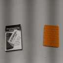 Double-Sided Suction Cup Phone Case Detachable Mount, Sticky Phone Grip with Higher Suction Power for iPhone, Hands-Free Phone Accessories Holder for Selfies and Videos (Orange)