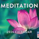 Meditation Calendar 2026 Monthly Wall Calender 12 Month | American Made In The USA