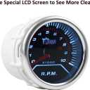 ESUPPORT Car 2" 52mm Tacho Gauge Meter Kit RPM Automotive
