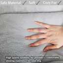 Cat Beds for Indoor Cats Washable Dog Bed Crate pad for Extra Small Dogs Ultra Soft Pet Kennel Pad for Cage Flat Puppy Kitten Cushion Sleeping Mat Anti-Slip Light Grey 22 x 13