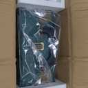 Vinyl Record Player 3-Speed Bluetooth Suitcase Portable Belt-Driven Record Player with Built-in Speakers RCA Line Out AUX in Headphone Jack Vintage Turntable Dark Green