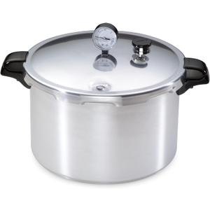 Presto 01755 16-Quart Aluminum canner Pressure Cooker, One Size, Silver