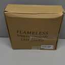 Flickering Flameless LED Candles,Battery Operated Candles 5 Pcs with Embedded Star String,Acrylic LED Pillar Candles with Remote,Suitable for Home Decoration to Create an AtmosphereGold