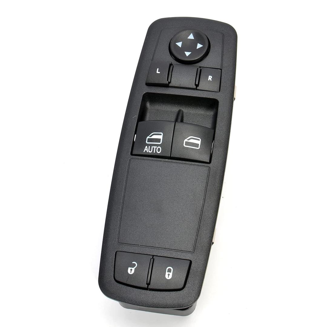 Power Window Master Switch Control Lifter Botton 2012-2015 for Ram C/V Cargo Van, for Dodge Grand Caravan, for Chrysler Town & Country (2 Door), Drivers SideOE# 68298870AA, 68110870AA, 68110870AB
