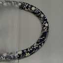 Brown Japanese Style Flower Steering Wheel Cover Auto Embroidery Steering Wheel Protector, Anti-Slip, Breathable, Absorbing Sweat, Universal Car Accessories 14.515 inch,Fit for Most Car, Trucks, SUV