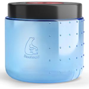 BearVault Canister for Backpacking. Bear-Resistant Food Container for Camping, Hiking, Fishing, Hunting, Bikepacking. BearVault is Bear Safe! BV450 Jaunt M
