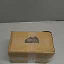 AORYVIC Wood Furniture Legs 8 inch Sofa Legs Set of 4 Square Replacement Legs Brown for MCM Ottoman Armchair Recliner Coffee Table Dresser