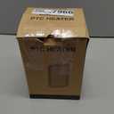 AIDENOEY Space Heater with 3 Modes，1000W Energy Efficient Quiet Mini Portable Heaters, 45°PTC Ceramic Fast Heater with Timer & Auto Shut Off Function for Office Home Indoor Use (White)