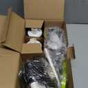 Ourokhome Rotary Cheese Grater Hand Crank, Kitchen Shredder Speed Mandolin Slicer Nuts Grinder with Handle and Drum Blades for Cheese, Vegetable, Walnut, Chocolate, Potato, Carrot, 3 Blades, Black