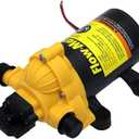 Lippert Components Flow Max 12V RV Water Pump, 3.0 GPM, 50 PSI, 9.5 Max Amp, Self-Priming, Screen Filter Included - 689052