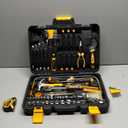 159 Piece Tool Set, Tool Box Kit for Mechanic and Car, General Household Home Tool Kit, Basic Tool Kit for Home Auto Repair, with Storage Case