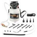 FOUR UNCLES 3L Transmission Fluid Pump - Manual Fluid Transfer Pump with 12 pcs ATF Adapters for Automotive Use, Transmission Fluid Transfer Pump kit