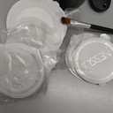 Nessus Reusable Pod Kit for Nespresso Pods Vertuo, Reuse Old Coffee Pods for Nespresso Vertuo: 100 Pcs Aluminum Foil Seal Lid, Holder, Brush, Refillable Vertuo Plus Next Capsule Machine(No Pods Come)