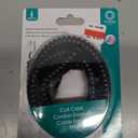 Power Gear Coiled Telephone Cord, 4 Feet Coiled, 25 Feet Uncoiled, Phone Cord works with All Corded Landline Phones, For Use in Home or Office, Black, 76139